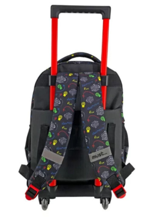 Must Outside Box School Bag Trolley Elementary, Elementary Multicolored 30lt