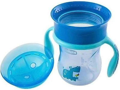 Chicco Baby & Kleinkind Becher Perfect aus Kunststoff Blau 1Stück 200ml für 12m+m+