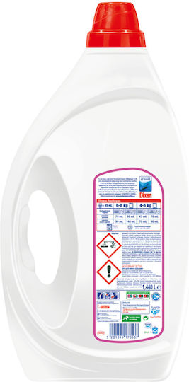 Dixan Υγρό Απορρυπαντικό Ρούχων 1.44lt (32 Μεζούρες)