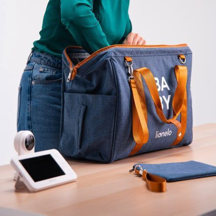 Lionelo Shoulder/Hand Diaper Bag Ida Golden Moments 50x35x23cm.