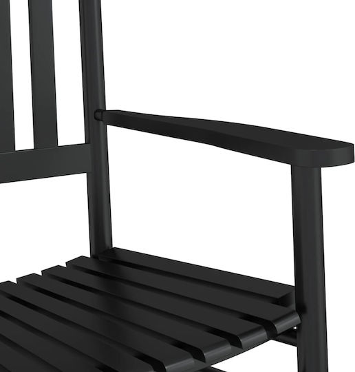 Garten- und Outdoor-Möbelsets 3 Stück Schwarz