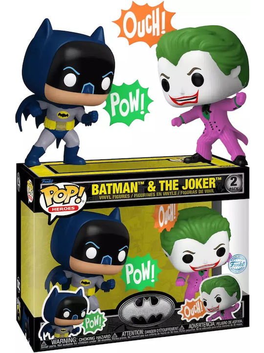 Funko Pop! Heroes: 2-pack Heroes: Batman 85th - Joker & Batman Special Edition