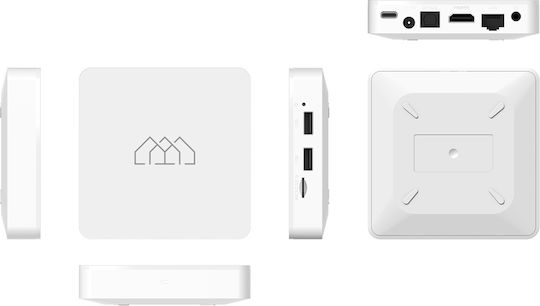 Homatics TV Box R Lite BOXRLITE4K 4K UHD cu WiFi USB 2.0 2GB RAM și 32GB Spațiu de Stocare cu Sistem de Operare Android 12.0 și Google Assistant