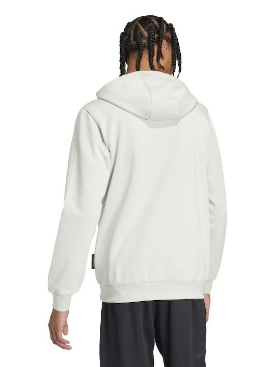 Adidas Men's Sweatshirt with Hood Gray