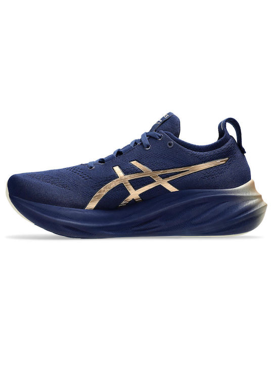 ASICS Gel-Nimbus 26 Platinum Ανδρικά Αθλητικά Παπούτσια Running Μπλε