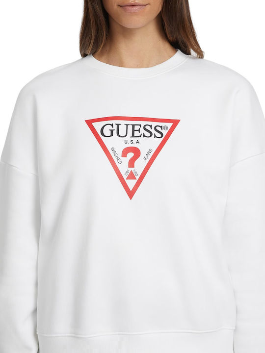 Long Women's Sweatshirt White