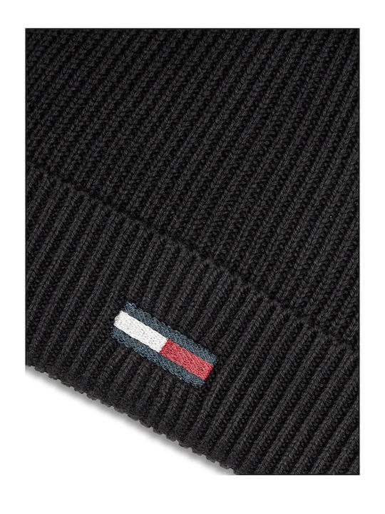 Beanie Ανδρικός Σκούφος Πλεκτός σε Μαύρο χρώμα