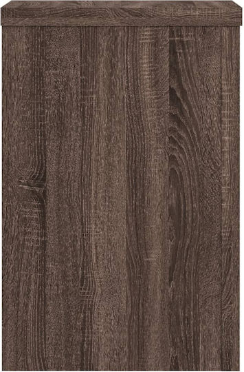 vidaXL Pflanzenständer Holz Braun 20cmx20cmx30cmcm. 2Stück