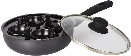 KING Hoff 20cm Tigaie pentru pancakes din Oțel Inoxidabil cu Strat Antiaderent