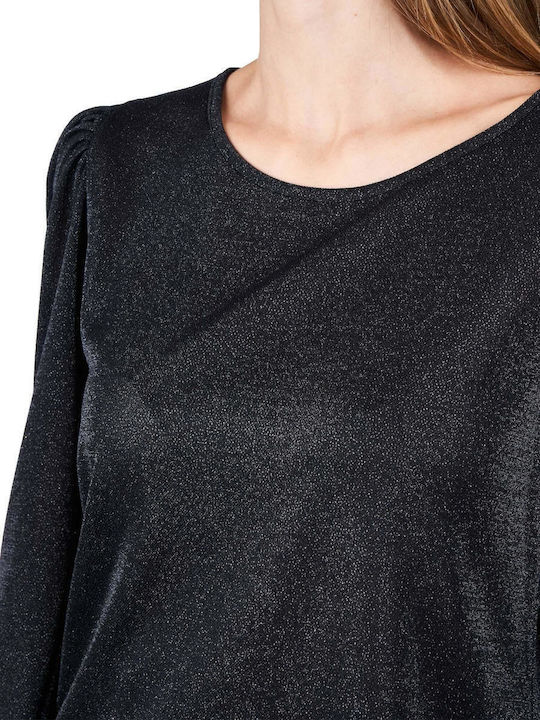 Women's Blouse Long Sleeve Black