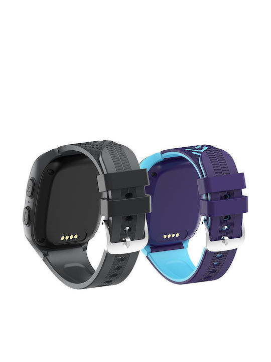 Kids Smart Watch Nubi Lt31 4g Sim Card Camera Gps+lbs+wi-fi Tracking Video Call Waterproof Ip67 Black