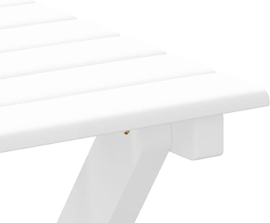 Garten- und Outdoor-Möbelsets Wohnbereich 3 Stück Weiß