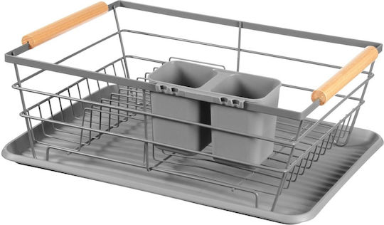 Brunbeste Στραγγιστήρι Νεροχύτη Μεταλλικό Γκρι 43x32x14cm
