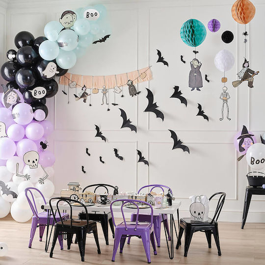 Ginger Ray Γιρλάντα για Party Halloween σε Πορτοκαλί χρώμα