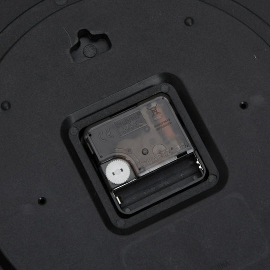 vidaXL Αθόρυβο Ρολόι Τοίχου Χρυσό Ø25.5cm