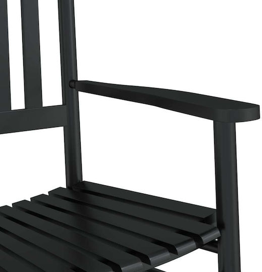 Garten- und Outdoor-Möbelsets Wohnzimmer Typsatz 2 Stück Schwarz