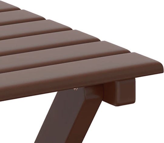 Garten- und Outdoor-Möbelsets 2 Stück Braune Wohnzimmer