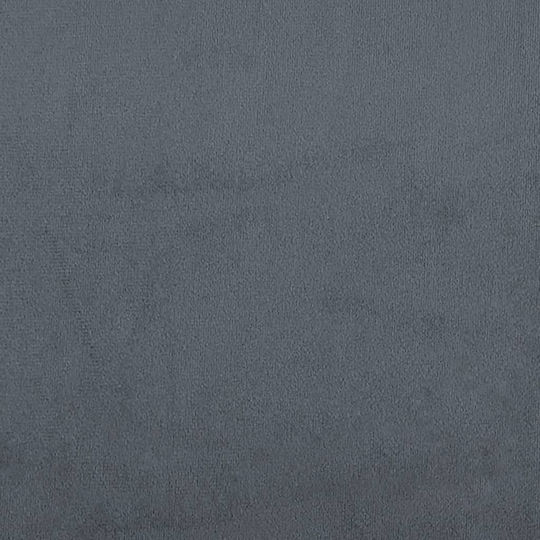 Vidaxl Πλαίσιο Κρεβατιού Σκούρο Γκρι 100x200cm Βελούδινο 1 Τεμ Μονό Γκρι