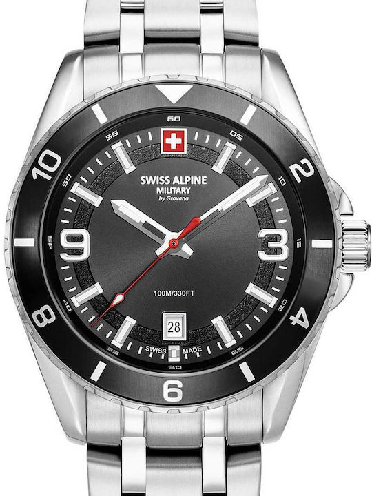 Swiss Alpine Military by Grovana Мъжки часовници с батерия и метална гривна