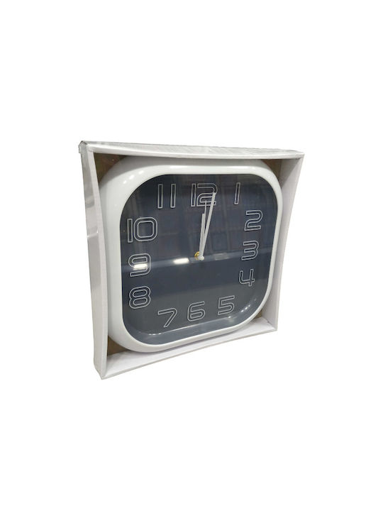 Wanduhr Kunststoff Gray Ø30cm