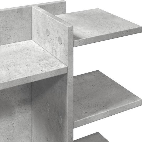 Ξύλινη Μολυβοθήκη σε Γκρι Χρώμα 21.5x42x42εκ. 1τμχ