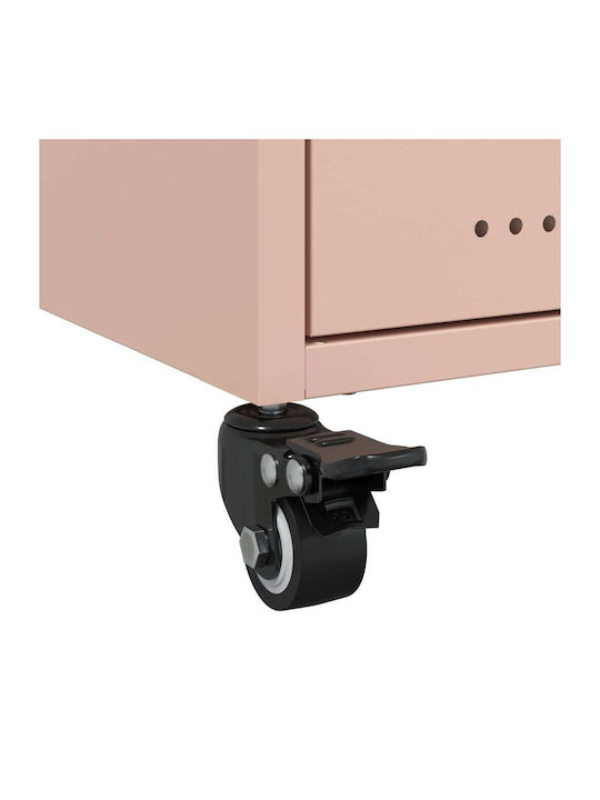 Noptiere Roz 2buc 36x39x43.5cm