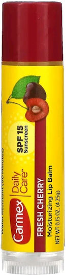 Carmex Moisturising Lip Balm SPF15 Fresh Cherry 4.25gr