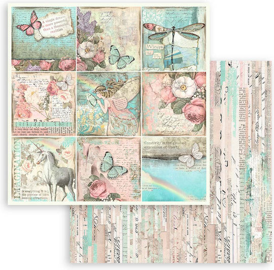 Stamperia Φύλλα Scrapbooking 10 φύλλα 10τμχ