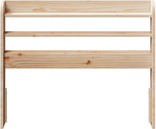 vidaXL Wooden Bed Headboard Beige 85x82cm