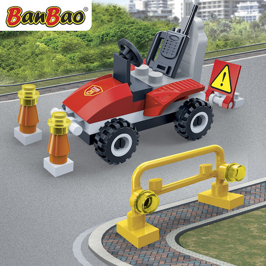 Banbao Τουβλάκια Firefighter Buggy για 5+ Ετών 33τμχ