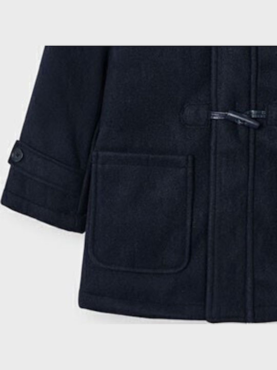 Kids' Coat Montgomery with Lining & Hood Blue
