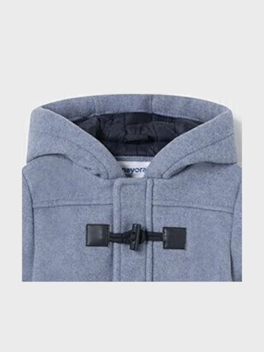 Kids' Coat Montgomery with Lining & Hood Blue