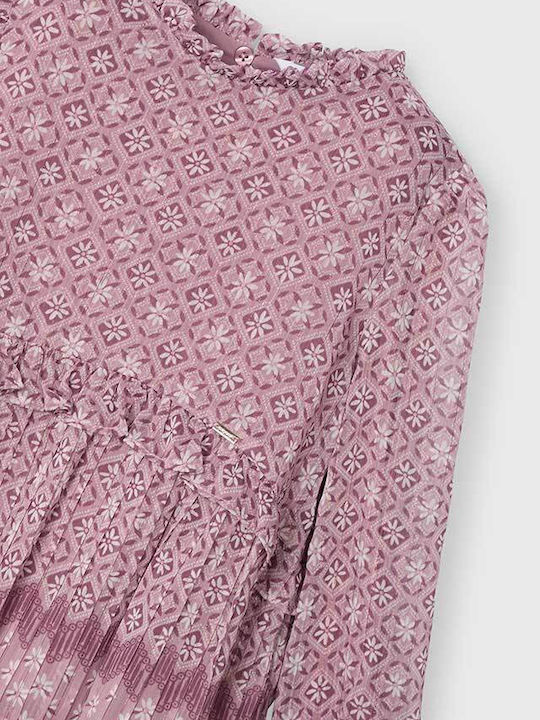 Mayoral Kinderkleid Mosaic Rosa