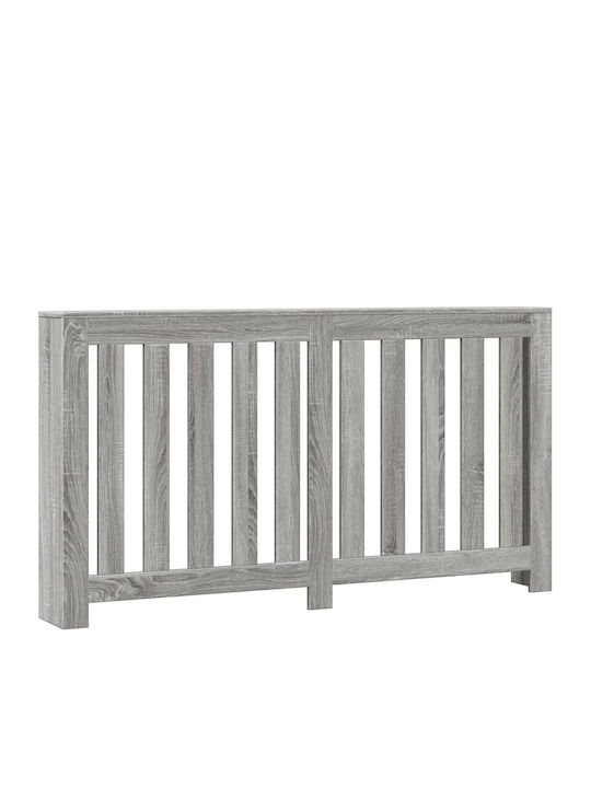 vidaXL Husă Pentru Radiator Din PAL Gri 149x20x82cm