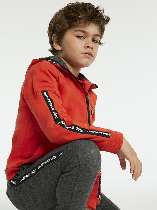 Mayoral Kids Sweatpants Set Red