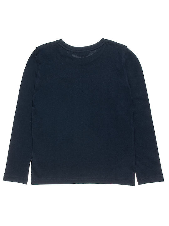 Alouette Kids Blouse Long Sleeve Navy Blue