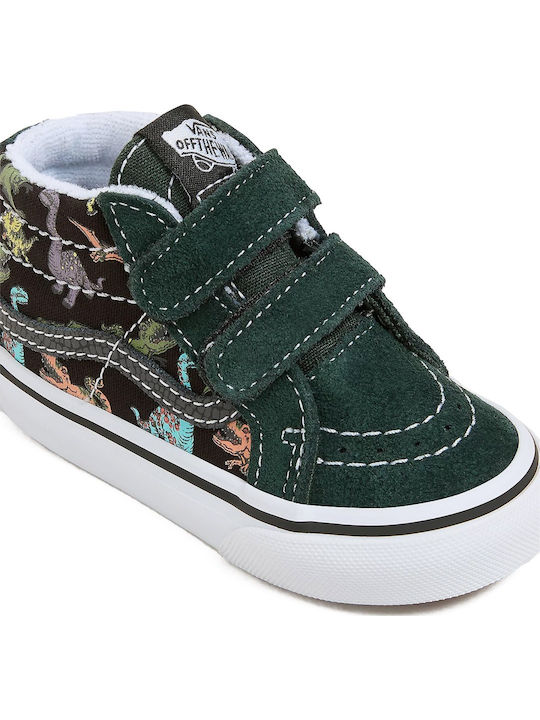 Old Skool SK8-MID REISSUE V Kids Sneakers High with Hoop & Loop Closure Multicolour