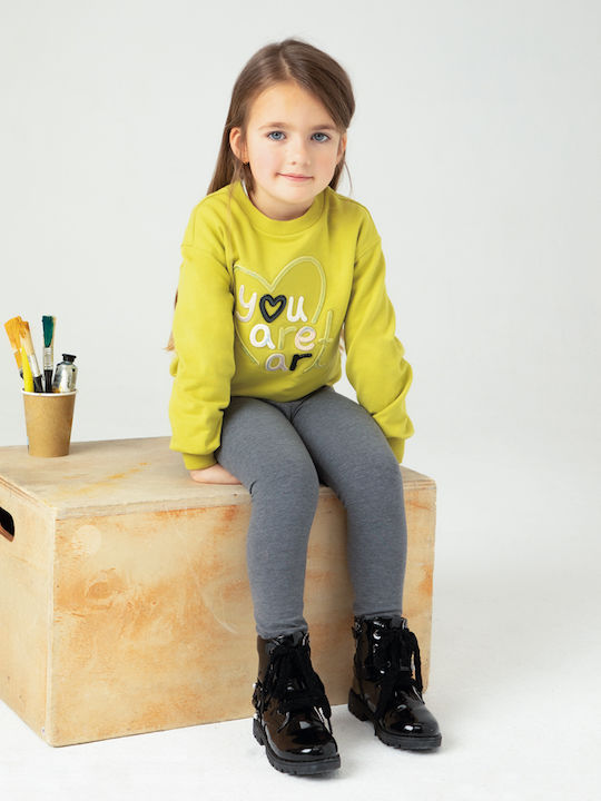 Kids Legging Long Gray