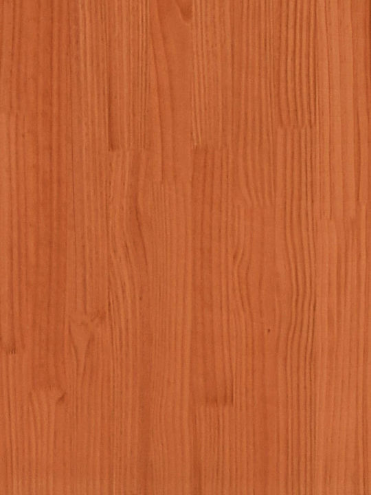 Pat pentru Copii Single Maro pentru Saltea 90x190cm