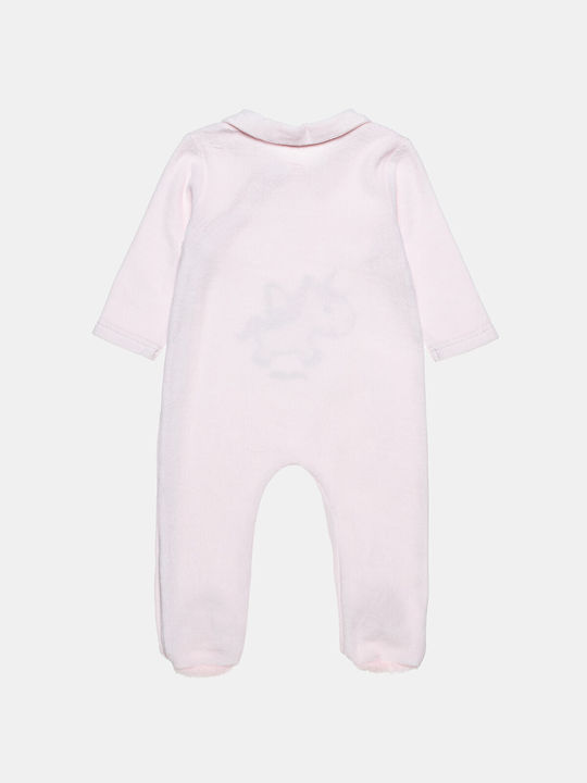 Alouette Tender Comforts Baby Strampler Samt Rosa