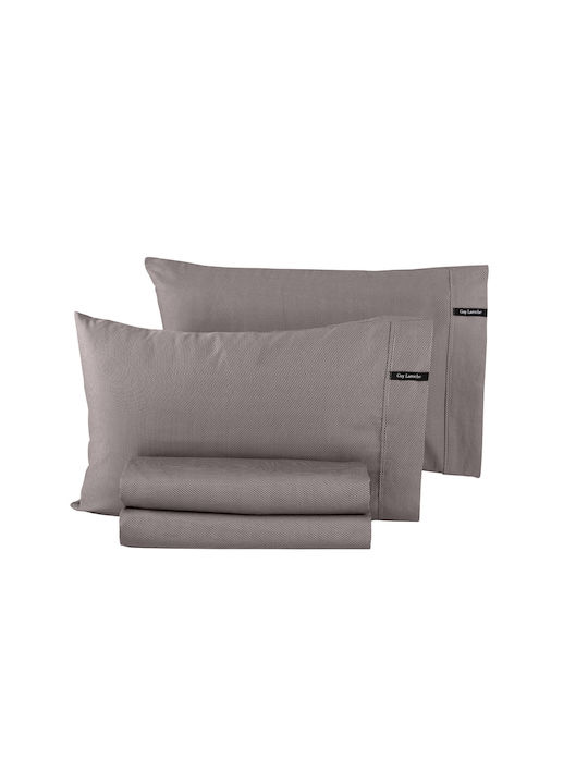 Guy Laroche Minimal Σεντόνι Ημίδιπλο 180x270εκ. Melanze