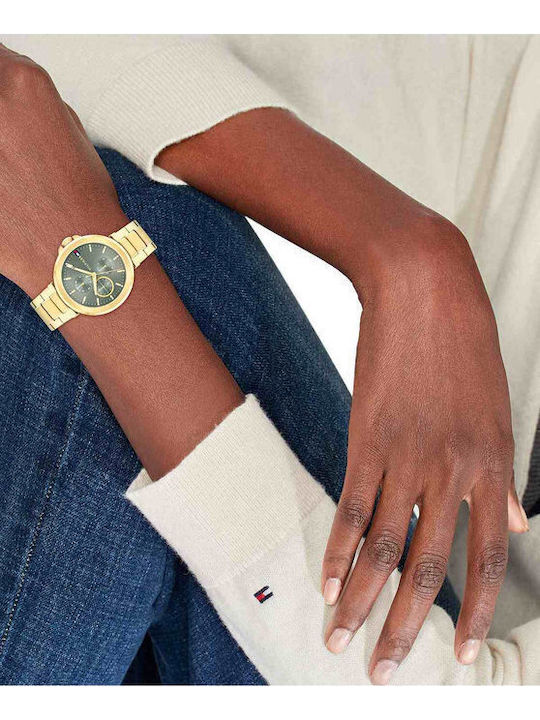 Tommy Hilfiger Lori Ρολόι Μπαταρίας με Μεταλλικό Μπρασελέ Tommy Hilfiger Lori Ρολόι Μπαταρίας με Μεταλλικό Μπρασελέ