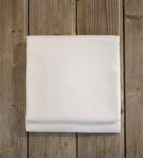 Nima Cearșaf Super dublu cu Elastic 165x205+35cm. Superior Alb