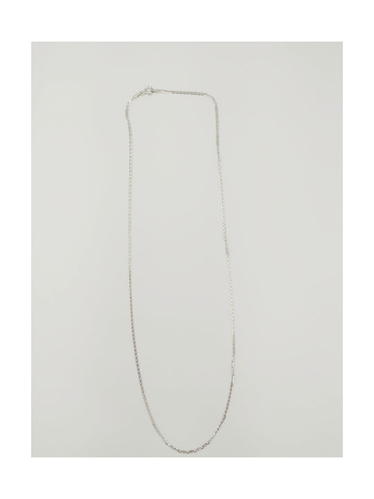 Silver Chain Neck Length 50cm