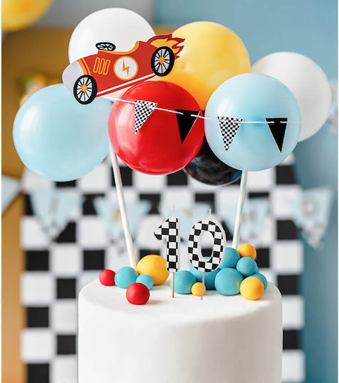 PartyDeco Birthday Candle Number SCU7-0