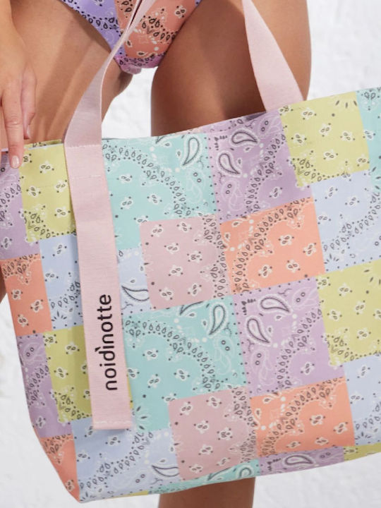 Noidinotte Fabric Beach Bag Multicolour