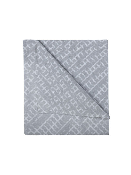 Greenwich Polo Club Bettlaken Super-Doppel mit Gummiband 160x200+35cm. 2510 Gray