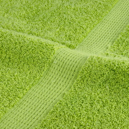 vidaXL Set 4 Hotel Pool and Beach Towels 200x80 cm 600gsm Green