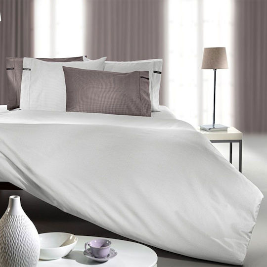 Guy Laroche Чаршаф Полудвойно 180x270см. Minimal Silver