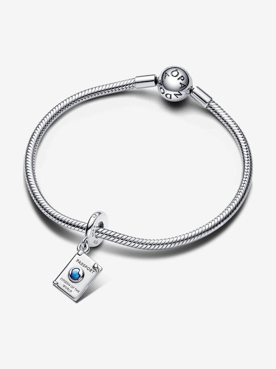 Pandora Charm Din Argint Albastru